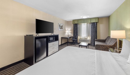 Standard Room, 1 King Bed, Non Smoking, Refrigerator & Microwave