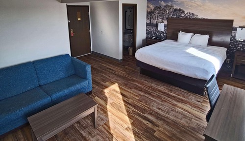 Suite, 1 King Bed with Sofa bed, Non Smoking