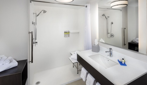 Room, 1 King Bed, Accessible (Communication, Mobil Roll-In Shower)