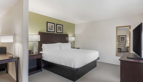 Suite, 1 King Bed, Non Smoking, Refrigerator & Microwave