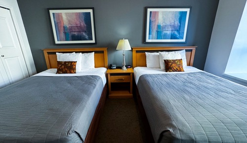Standard Double Room, 2 Queen Beds (Rear Facing)