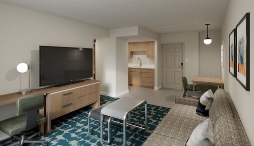 Suite, 1 Bedroom, Non Smoking (1 King Bed)