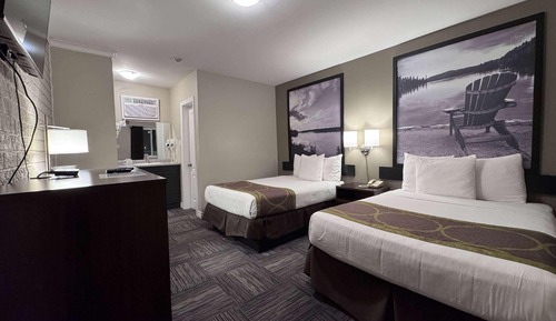 Business Room, 2 Double Beds, Non Smoking