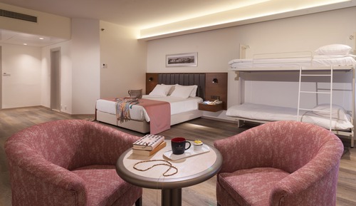 Family Room, City View