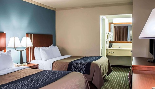 Room, 2 Double Beds, Accessible, Non Smoking (Mobility/Roll-In Shower)
