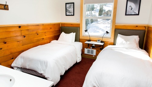 Nordic Room, 2 Twin Beds, Shared Bathroom