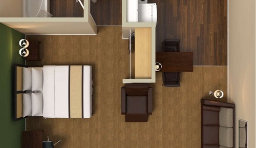 Deluxe Studio, 1 King Bed with Sofa bed, Non Smoking