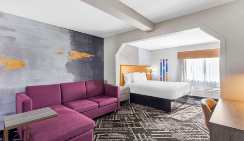 Suite, 1 King Bed, Non Smoking, Refrigerator & Microwave