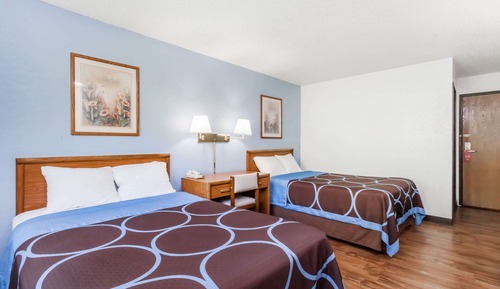 Double Room, 2 Double Beds, Smoking