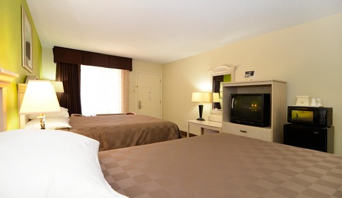 Deluxe Room, 2 Double Beds, Smoking, Refrigerator & Microwave