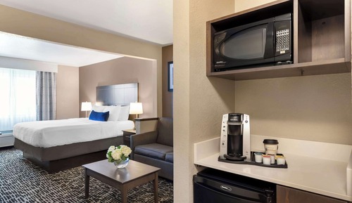 Suite, 1 King Bed with Sofa bed, Non Smoking, Refrigerator & Microwave (with Sofabed)