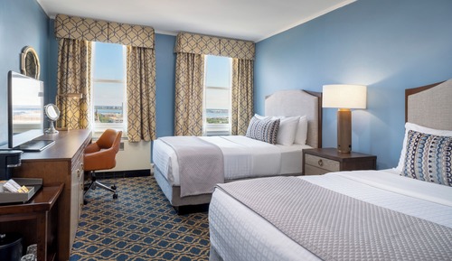 Traditional Room, 2 Double Beds, Harbor View