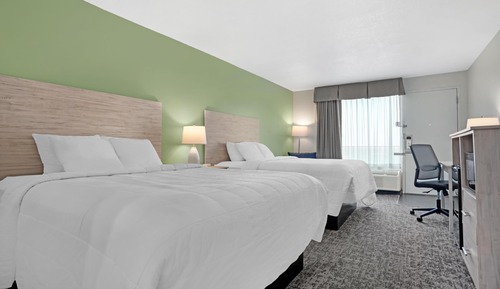 Standard Room, 2 Queen Beds, Non Smoking, Microwave