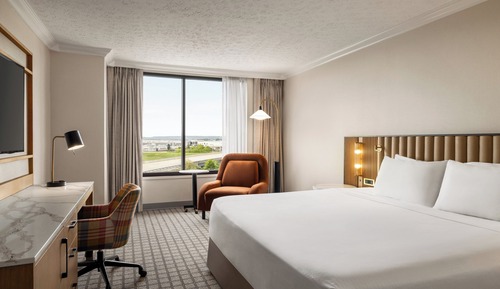 Standard Room, 1 King Bed, Accessible Bathtub (Communications)