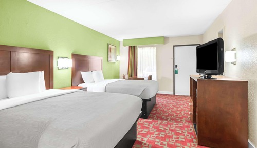 Standard Double Room, 2 Double Beds, Smoking