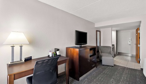 Standard Room, 2 Double Beds, Non Smoking, Refrigerator & Microwave