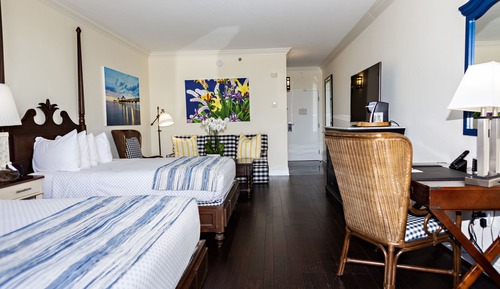 Deluxe Room, 2 Double Beds, City View