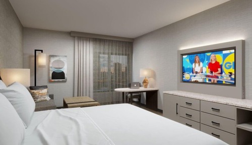 Room, 1 King Bed with Sofa bed