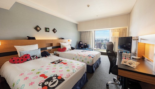 Room, 2 Twin Beds (Kumamon Theme)