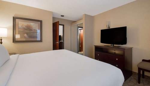 Suite, 1 King Bed, Non Smoking, Refrigerator & Microwave (Living Room;with Sofabed)