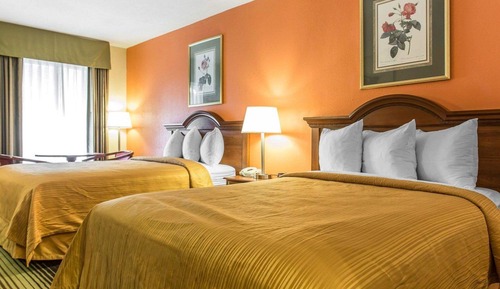 Double Room, 2 Double Beds, Smoking