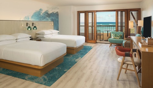 Deluxe Room, 2 Queen Beds, Oceanfront