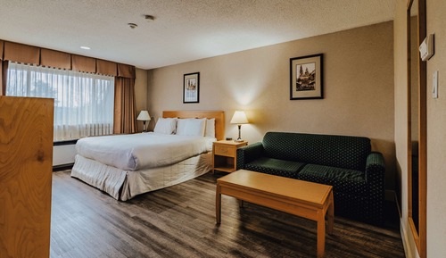 Standard Room, 1 King Bed, Non Smoking, Refrigerator & Microwave