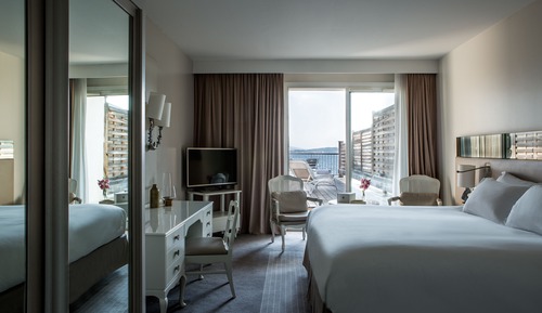 Chambre Deluxe vue mer, Terrasse privée, 1 lit King