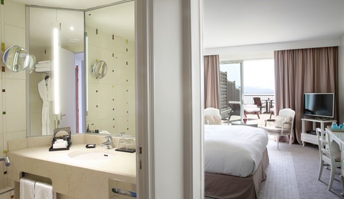 Chambre Deluxe vue mer, Solarium privé, 1 lit King