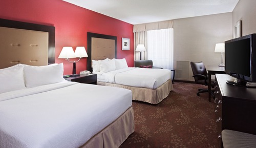 Standard Room, 2 Double Beds, Accessible (Communications Accessible)