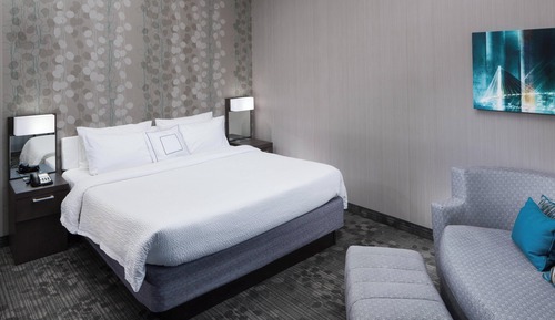 Room, 1 King Bed, Non Smoking (Mobility/Hearing Access, Roll-in Shwr)