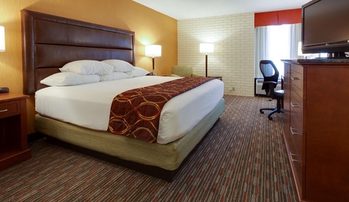 Deluxe Room, 1 King Bed, Refrigerator & Microwave (Upper Floor)