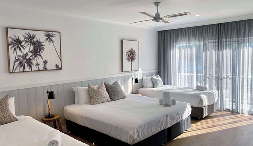 Standard Room, Multiple Beds, Non Smoking, Pool View