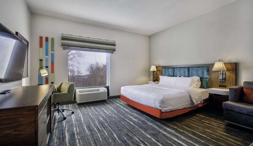 Studio, 1 King Bed with Sofa bed