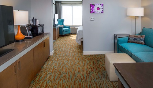 Junior Suite, 1 King Bed with Sofa bed