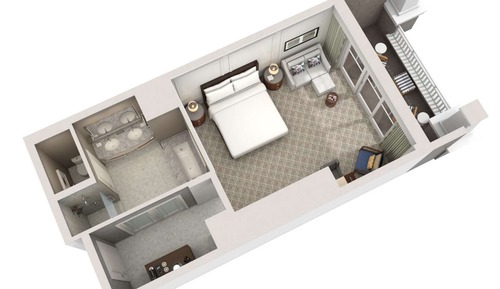 Horizon View Queen Queen Bungalow
