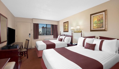 Standard Room, 2 Queen Beds, Smoking, Refrigerator