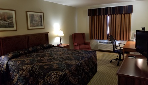Standard Room, 1 King Bed, Non Smoking, Refrigerator & Microwave