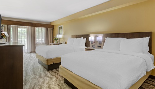 Suite, 2 Queen Beds, Non Smoking, Refrigerator & Microwave