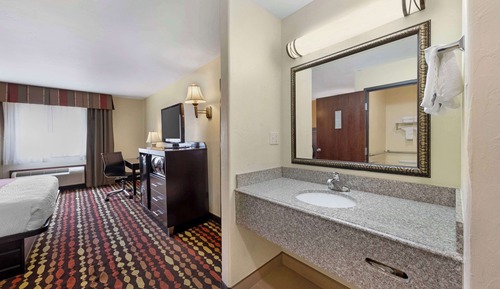 Standard Room, 1 King Bed, Accessible, Non Smoking (Walk-in Shower;Pet Friendly)