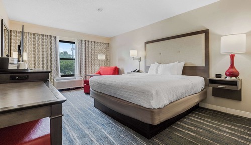 Suite, 1 King Bed, Accessible, Non Smoking (Hearing)