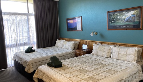 Room 24: Deluxe Twin Room with 50 inch Smart TV located on First Floor