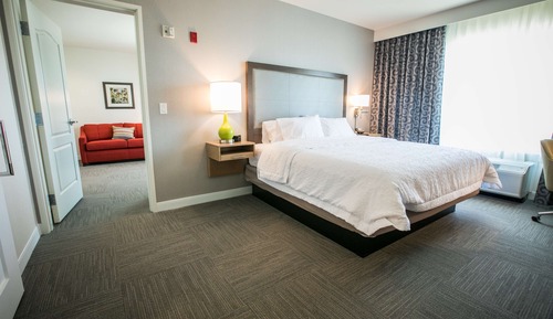 Suite, 1 King Bed, Non Smoking, Refrigerator & Microwave