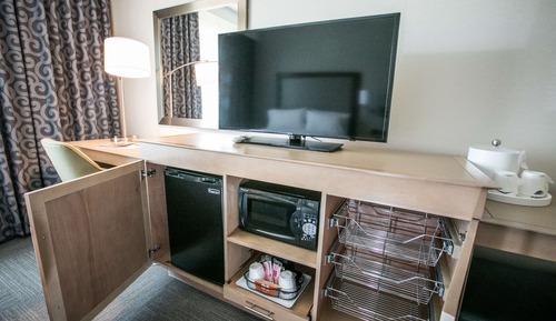 Room, 2 Queen Beds, Non Smoking, Refrigerator & Microwave