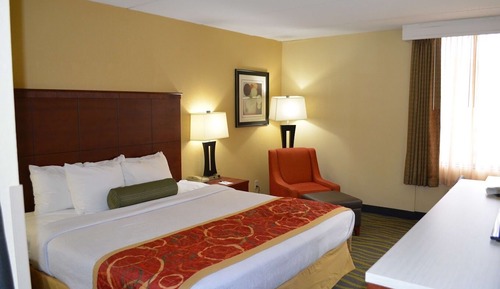 Standard Room, 1 King Bed, Non Smoking, Refrigerator & Microwave
