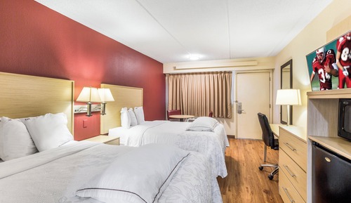 Premium Room, 2 Double Beds (Upgraded Bedding & Snack, Smoke Free)