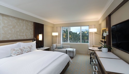 Club Room, 2 Double Beds, Accessible, Club Lounge Access