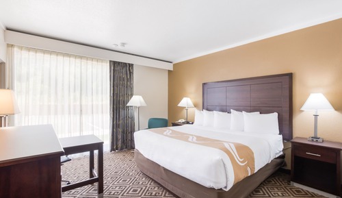 Basic Single Room, 1 King Bed, Accessible Bathtub, Non Smoking