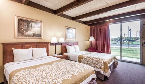 Double Room, 2 Double Beds, Smoking
