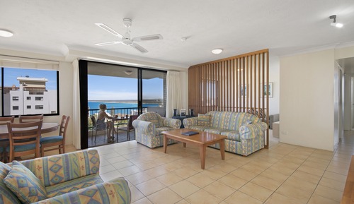 Apartment, 2 Bedrooms, Ocean View (1 Queen & 2 Singles)